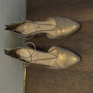 Eileen fisher pink wedges